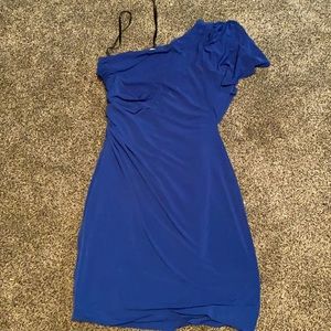 Blue dress